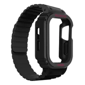 Apple Watch 10/11 Serisi 42mm Kordon Armour Defens Kasa Koruyuculu Silikon Band 142 - 10