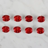 Loren Crafts kırmızı 8 li düğme - 240 thumbnail 2