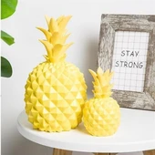 BUFFER® Ananas Şeklinde Desenli Büyük Boy Pilli Masa ve Gece Lambası - 2