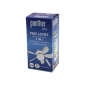 3İN1 VANTİLATÖR - LED AMPUL - SİVRİSİNEK KOVAR KUMANDALI 20 İNÇ 15W 3-KADEME HIZ 18X52CM BRKT-137252 (5250) - 1