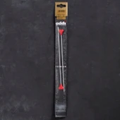 Addi Kalpli 2mm 20cm Klasik Alüminyum Örgü Şişi - thumbnail 1