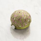 Loren Kola Takılabilir Yeşil Çiçekli iğnedanlık thumbnail 1