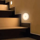 BUFFER® Hareket Sensörlü Usb Şarjlı Spot Lamba Mıknatıslı ve Yapışkanlı Gün Işığı Renk Led - 7