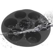 BUFFER® 7 Gözlü Silikon Çok Amaçlı Airfryer Muffin Cupcake Kek ve Çörek Pişirme Kalıbı - 4