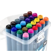 Rich Art-X Sketch Marker Duo Su Bazlı Çift Uçlu Kalem 24 Renk (KOD: 18047) thumbnail 2