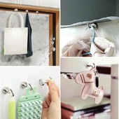 BUFFER® Güçlü Manyetik Mutfak,Banyolar İçin Çok Amaçlı 2'li Magnet Askı - 5