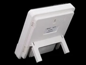 BUFFER® Bebek Odası Masaüstü Dijital Termometre Nem Ölçer Higrometre Saat - 4