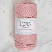 Loren Polyester Soft Macrame Pembe El Örgü İpi - LM042 - 34446 thumbnail 1