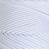 Loren Polyester Soft Macrame Optik Beyaz El Örgü İpi - LM001 - 34426 thumbnail 2