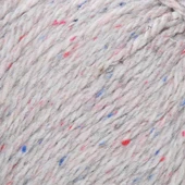 La Mia Re-Tweed Açık Gri Melanj El Örgü İpi - L156 thumbnail 2