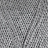 La Mia Baby Boom Gri El Örgü İpi - 1111 - 34452 thumbnail 2