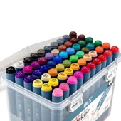 Rich Art-X Sketch Marker Duo Su Bazlı Çift Uçlu Kalem 60 Renk (KOD: 18050) thumbnail 2