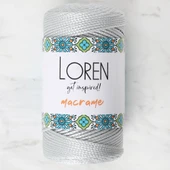 Loren Macrame Gri El Örgü İpi - RM 060 - 34331 thumbnail 1