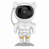 BUFFER® Uzaktan Kumandalı ve Zamanlayıcılı Farklı Renk Işık Modlu Astronot Projektör Gece Lambası - 2
