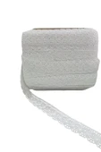 Kopanaki Dantel en 4 cm Beyaz 5 Metre - 1
