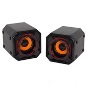 Magicvoice A8 1+1 Usb Mini Hoparlör - Speaker (2*5 Watt - 3 Ohm) - 1