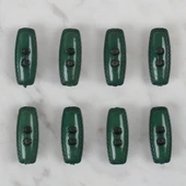 Loren Crafts yeşil 8 li çoban düğmesi - 92 - 2