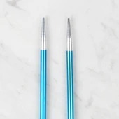 Loren Rythm 5mm Mavi Renkli Metal Örgü Şişi thumbnail 3