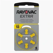 Rayovac 10 Numara Kulaklık Pili (6'lı Paket) - 1