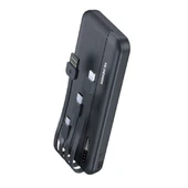 BUFFER® 10000 mAh Micro Type-C USB Lightning 4 Kablolu Hızlı Kablosuz Şarj Powerbank - 1