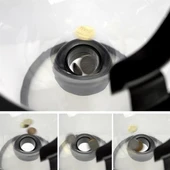 BUFFER® Eğlenceli Huni Şeklinde İlginç Şeffaf Para Biriktirme Kumbarası - 7