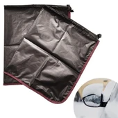 BUFFER® 2 Adet Araba Araç Dikiz Aynası Donma Engelleyici Koruyucu Kılıf - 1