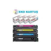 Hp Color Laserjet Managed E47528F Çipli 4 Renk Takım Muadil Toneri 415A thumbnail 1