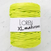 Loren XL Makrome Fıstık Yeşil El Örgü İpi - R042 - 33707 - 1