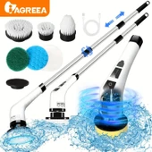 Yeni Nesil 7 Temizleme Başlıklı Dijital - Banyo-Mutfak-Araç Temizlik Fırçası Seti (5250) - 8