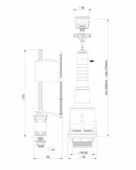 Mega 3004 Basmalı Rezarvuar İç Takımı - 3