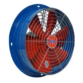 Ayas 40 cm  Sanayi Tipi Aspiratör ysa-400m  4KM 220 Volt Monofaze 1400 d/d - 3