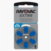 Rayovac 675 Numara Kulaklık Pili 6'lı Paket - 1