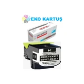 lexmark CX417DE Muadil Toner 4 Renk Set thumbnail 3