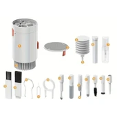 BUFFER® 20 Parça Çok Fonksiyonlu Bilgisayar Temizleme Seti Klavye Cep Telefonu Kablosuz Kulaklık Temizleme Kalemi Toz Alma Multi Temizlik Kiti 20in1 - 3