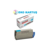 Oki C532/C542/C563/ MC573 Muadil Toner 46490631 Mavi thumbnail 1