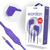 Mytell Mikrofonlu Kulaklık 3,5 mm Silikonlu Acordion X70 Universal - 1