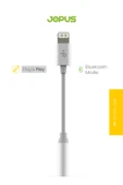 Jopus iPhone Lightning Bluetooth Modlu Bağlantılı 3.5mm Kulaklık Dönüştürücü JO-IB01 - 3