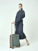 Benetton Trolley Valiz Antrasit Kabin Boy 14BNT8010-03-ANT thumbnail 3