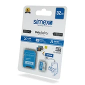Simex SH-101 Data Safety    Micro SD 32GB Hafıza Kartı - 1