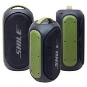 Shile Sl-2019a El Mikrofonlu-kumandalı Usb/sd/bt Işıklı Taşınabilir Şarjlı Seyyar Anfi - 3