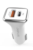 Jopus USB ve Type-C Girişli 3.0 20W USB / 3.0 18W PD QC Araç Şarjı Universal JO-A7 Troff - 8