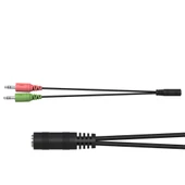 Jopus  3.5mm Myriad Mikrofon Kulaklık Ayirici Y Kablo AUX Kablosu JO-AC01 - 4
