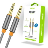 Jopus AUX Kablosu Universal 3.5mm JA-05 Convey 1 Metre - 1