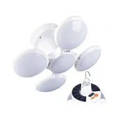 Premio Pr-2038 5 Kanatlı Solar Bataryalı Şarjlı Katlanabilir Acil Durum Kamp Lambası - 1