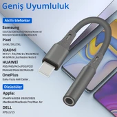 TD-C3327 Type-C-3.5mm Kulaklık Dönüştürücü HiFi Ses Aktarımı DAC Çipli Tak ve Kullan 13cm - 2