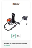 Oleomac BCH 500 BP EUR5 MOTORLU TIRPAN OLEOMAC - 1