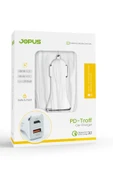 Jopus USB ve Type-C Girişli 3.0 20W USB / 3.0 18W PD QC Araç Şarjı Universal JO-A7 Troff - 3