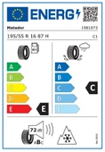 Matador 195/55R16 87H MP62 ALL WEATHER EVO 2025 Dört Mevsim Lastik - 2