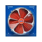 Ayas 25 cm Kare Sanayi Tipi Aspiratör KSA250 4KM 220 Volt Monofaze - 2