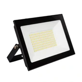 Powermaster Pm-22587 100 Watt - 220 Volt 6500k Ip66 150* Işık Açısı Siyah Slim Kasa Led Projektör - 1